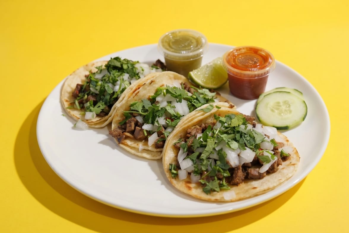 Beef Tongue Taco / Lengua.