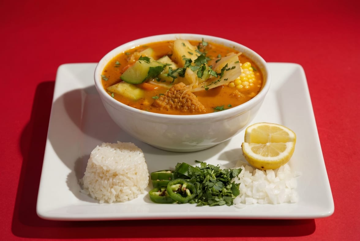 Beef Tripe Soup / Mondongo.