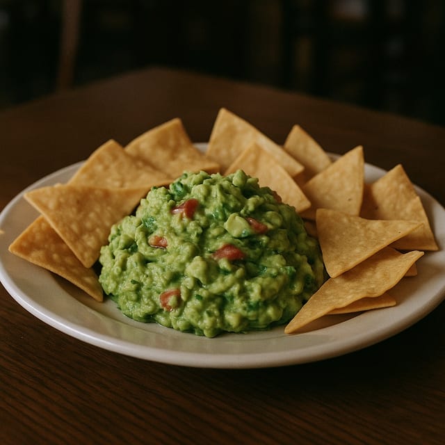 Guacamole and Chips.